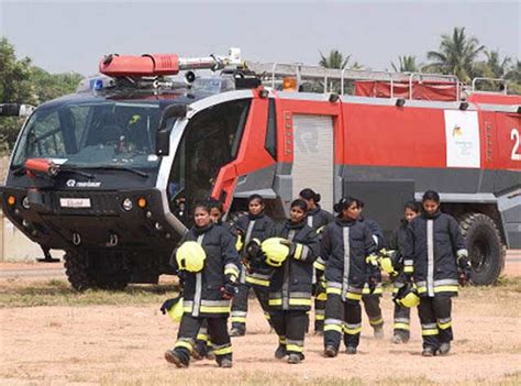 Bengaluru Gets Asia's First Women Airport Firefighters Squad | Femina.in