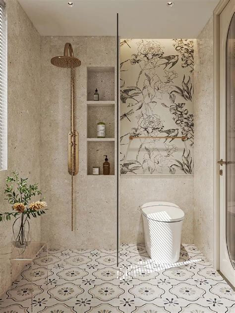 Best 13 22 Stunning Small Bathroom Floor Tile Ideas to Transform Your ...