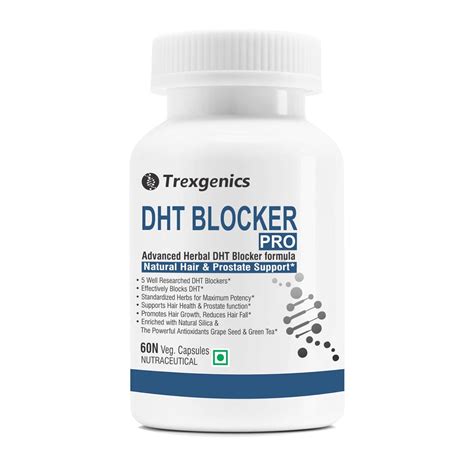 Trexgenics DHT BLOCKER PRO formula with standardized herbs Hair Fall ...