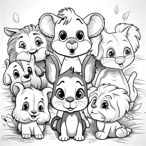 Adorable Animals Coloring Pages Get Creative With These! – I have crayon