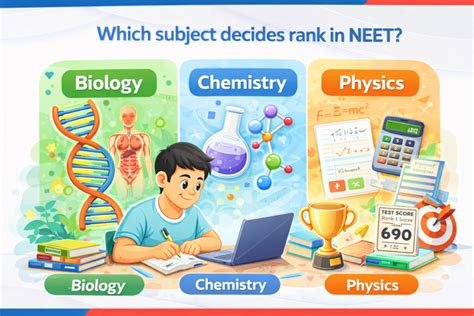 Which Subject Decides Rank in NEET? – Oswaal Books