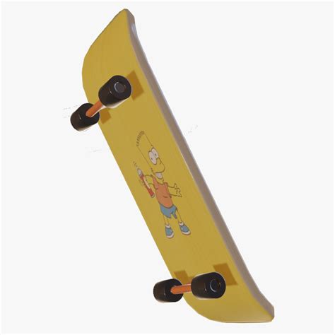 Bart Simpson With Skateboard