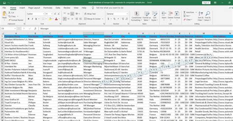 Email-Address Database 的图像结果