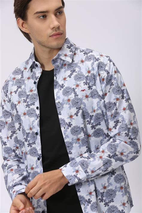 Buy Casual Printed Shirts for Men Online in India - Mufti