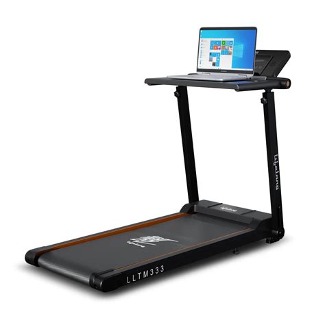 Buy Lifelong Treadmill for Home with Desk - 2.5 HP Peak Motorised ...
