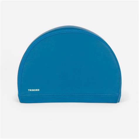Silicon Mesh Swim Cap for Kids (53-56 cm) Tria - Blue