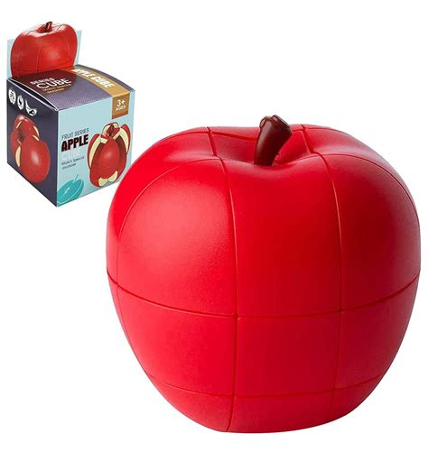 MUREN® Apple Cube Fruit Shape Puzzle Game for Kids & Adults, Cube ...