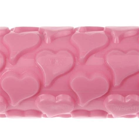 ROLLING PIN - EMBOSSED HEART WITH I LOVE YOU