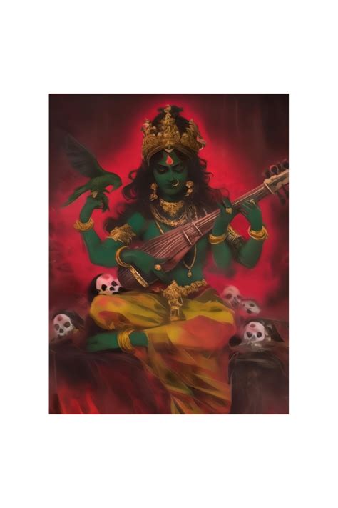 Shyamala Devi Photo Frame | Divine Grace of the Goddess | Perfect Gift ...