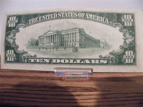 1934 $10 Silver Certificate Bill - A86132701a