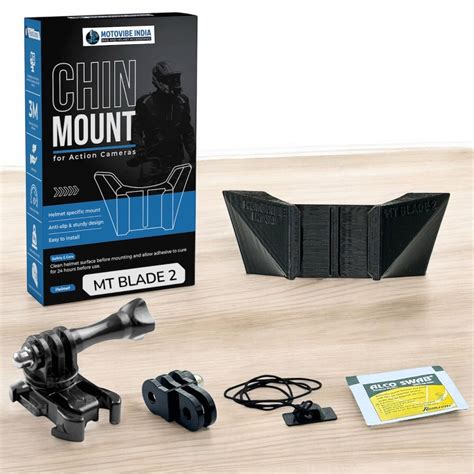 MotoVibe Helmet Chin Mount for Action Cameras – MT BLADE 2