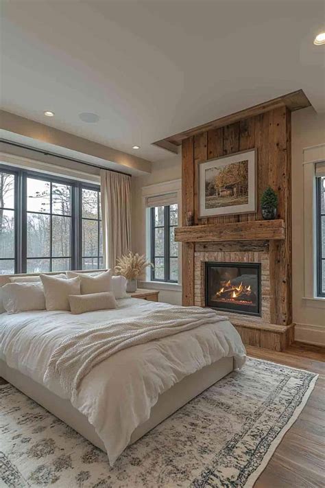 40 Bedroom Fireplace Ideas for a Cozy and Warm Retreat
