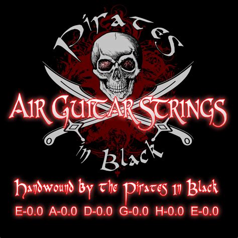 AIR GUITAR STRINGS - Pirates In Black