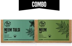 The Herbal Pure Natural Handmade Neem , Neem Tulsi Combo Soap - Price ...