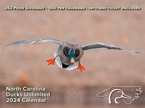 Ducks Unlimited: Ducks Unlimited - NCDU 2024 Calendar Raffle - Array, NC
