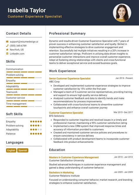 25 Customer Service Representative Resume Examples And Templates for 2025: Top Tips ...
