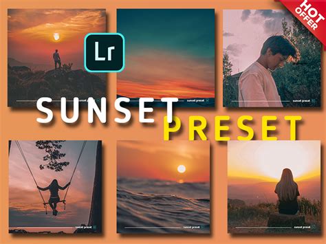 Top 46+ Lightroom Sunset Presets Set