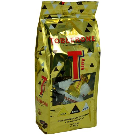 Toblerone Milk Dark White Tiny 34 Pieces 272g: Amazon.in: Grocery ...