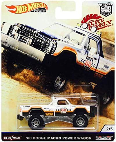 Hot Wheels Car Culture Desert Rally '80 Dodge Macho Power Wagon 2/5 ...