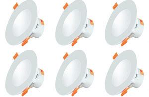 FOS 7W LED Concealed Light, 700 LUMENS (Cool White 6500k, PACK OF 6 ...