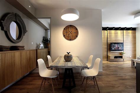 简约风格二居室简洁5-10万80平米餐厅餐桌二手房设计图纸_齐家网装修效果图