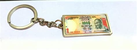 India's 1000 Rupee Note Collectible Metal Key Chain : Amazon.in: Home ...