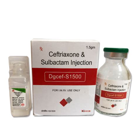 DGCEF-S 1500 Injection Kenrox Healthcare Pvt. Ltd