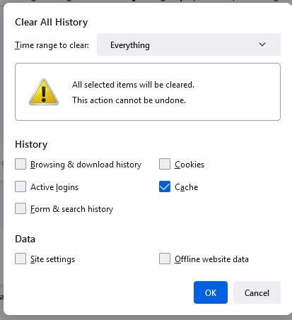 Image result for Clearing Browser History Cache