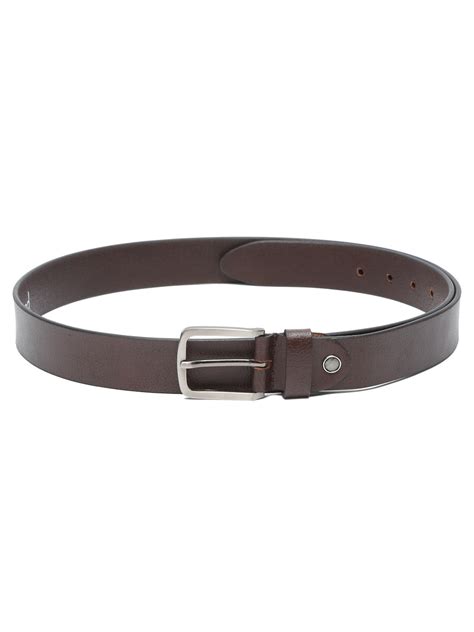 Men Brown Texture Leather Belt- Clearance sale – Teakwood Leathers