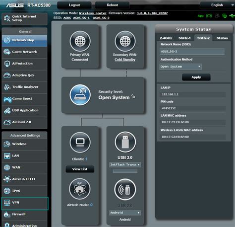 Image result for ASUSWRT VPN