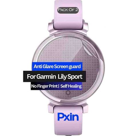 Anti-Glare Screen Guard for Garmin Lily Sport | Fingerprint Resistant ...