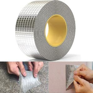 LAXIT Waterproof Aluminum Foil Tape for Repair Pipe Leakage Roof Water ...