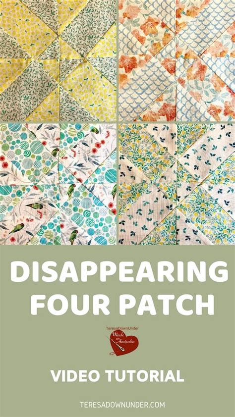 Image result for Disappearing Four Patch Tutorial
