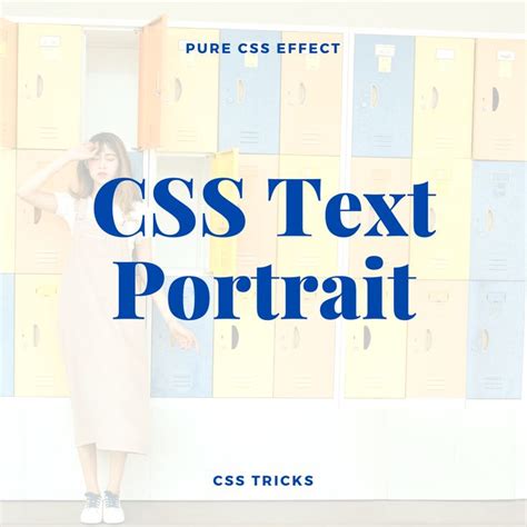 CSS Text Portrait Converter 的图像结果
