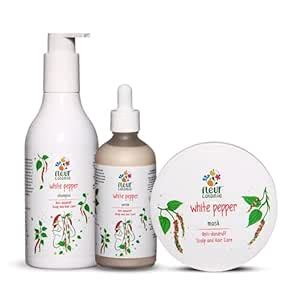 Buy Fleur Colonie White Pepper Anti-dandruff Hair & Scalp Care Combo ...