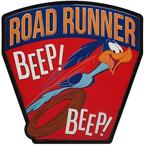 OpenRoadBrands Vintage Looney Tunes Road Runner Garage Sign India | Ubuy