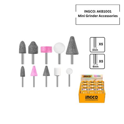 INGCO: Mini Grinder Accessories