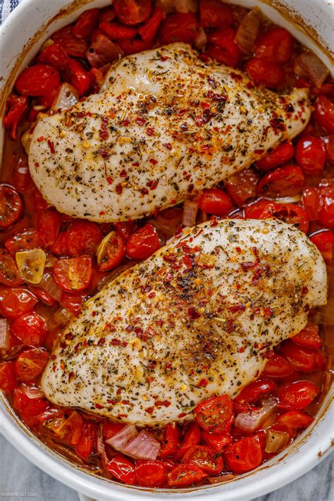 Mozzarella Baked Chicken Breasts Recipe – Baked Chicken Recipe — Eatwell101