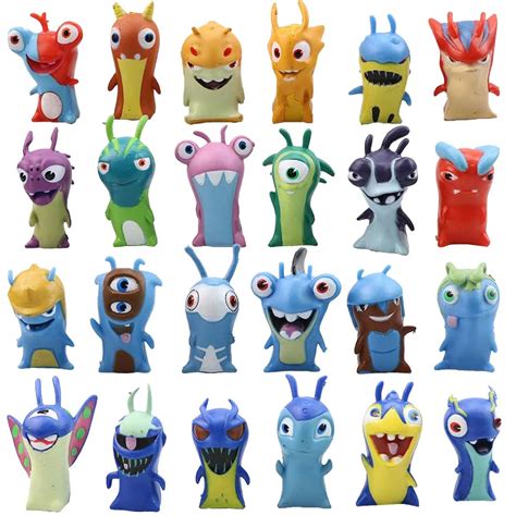 Buy Slugterra Cartoons Mini Figures - simyron 24Pieces Slugterra ...