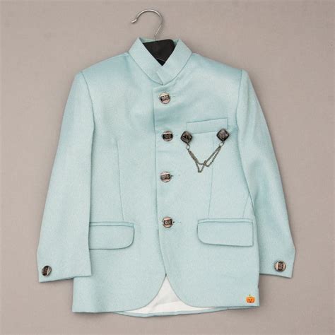 Buy Sky Blue Jodhpuri Suit for Boys – Mumkins