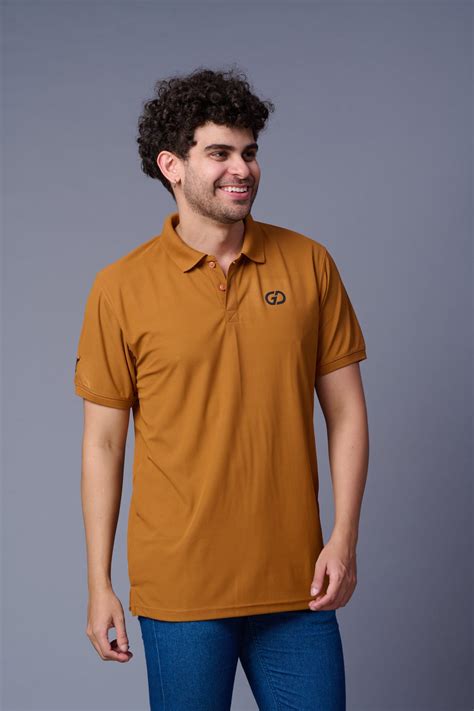 Plain Orange Oversized T-Shirt for Men by Go Devil