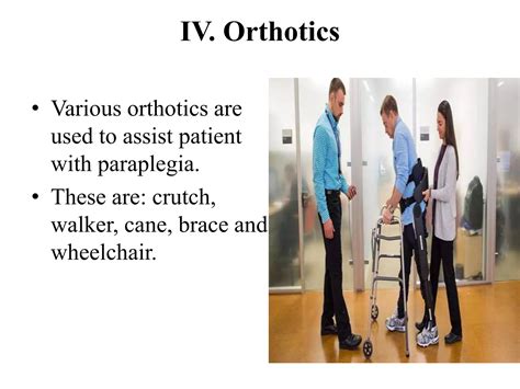 Rehabilitation for paraplegia and quadriplegia | PPTX