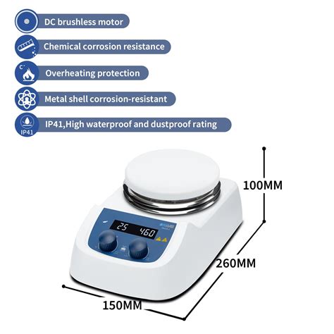 ONiLAB 5 inch LED Digital Hotplate Magnetic Stirrer India | Ubuy