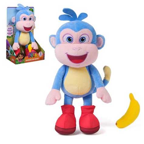 Dora, Official Bananas for Boots Interactive Plush Toy, 13"Walmart ...