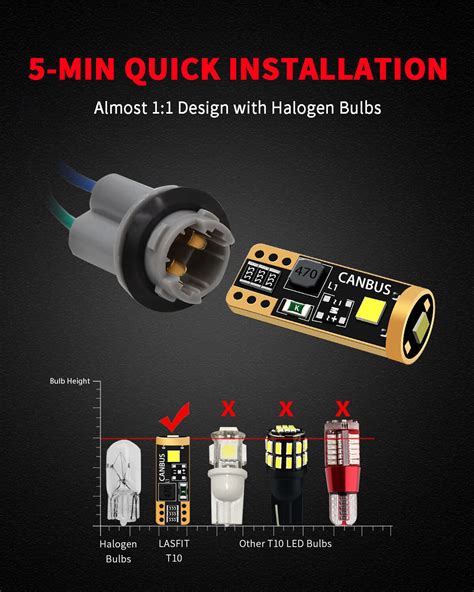 Fit for 2015-2017 Ford F-150 LED Bulbs H11 9005 Exterior Interior Lights