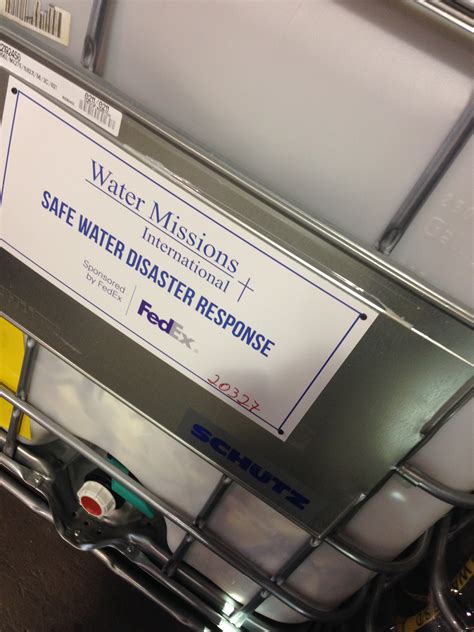 Water Missions International, FedEx, Pentair Provide Safe Drinking ...