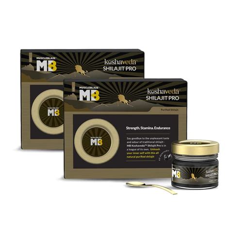 Buy KOSHAVEDA BY MUSCLEBLAZE SHILAJIT RESIN PRO | FOR STRENGTH ...