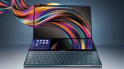 Asus put a huge touch bar on its latest ZenBook range