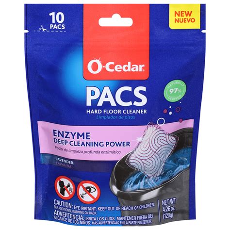 O Cedar Hard Floor Cleaner, Lavender, Pacs (10 each) Delivery or Pickup ...