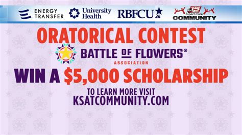 KSAT Community: Battle of Flowers annual oratorical scholarship contest ...